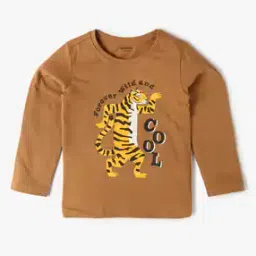 yousta Boys Graphic Print Regular Fit Round-Neck T-Shirt-picture-10