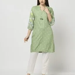 yousta Women Floral Print Straight Kurta-picture-53
