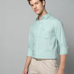 u.s. polo assn. Men Tailored Fit Shirt with Patch Pocket image 1