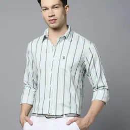 u.s. polo assn. Men Striped Tailored Fit Shirt image 1