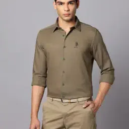 u.s. polo assn. Men Regular Fit Shirt with Logo Embroidery-picture-16