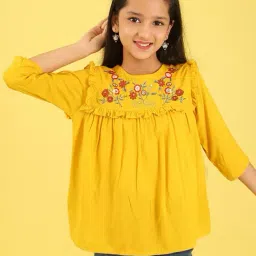 ishti Girls Embroidery Top image 1