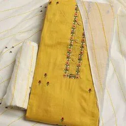 mbz.in by meena bazaar Women Cotton Unstitched Dress Material-picture-25