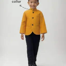 hopscotch Boys 2-Piece Suit Set with Full Sleeves image 1