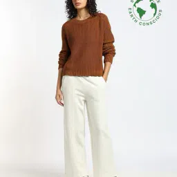 proearth by azorte Organic Cotton Cropped Sweater image 1