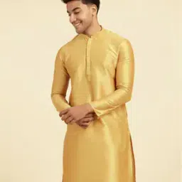 Men Embroidered Regular Fit Kurta-image-46