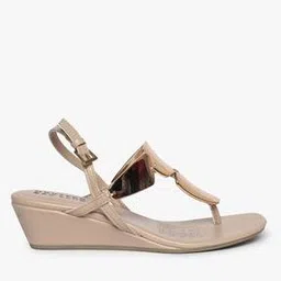 montego bay club by payless Women Slip-On Wedges with Buckle Closure-picture-10