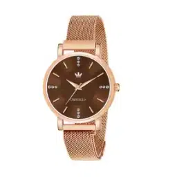 crestello Women CR-RG113-BRW Rose Gold-Plated Analogue Watch-picture-52