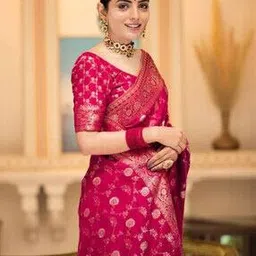 coco brown Women Printed Silk Saree-picture-40