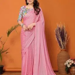 vedant vastram Women Printed Saree with Contrast Border-picture-45