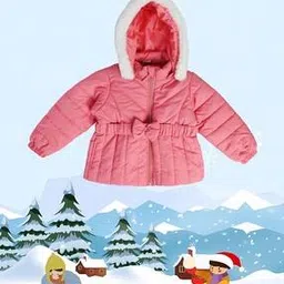 miniklub Girls Quilted Regular Fit Puffer Jacket-picture-12