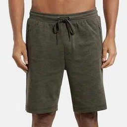 AM14 Super Combed Cotton Rich Straight Fit Shorts with Zipper Pockets-image-5
