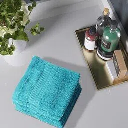 portico Set of 4 420 GSM Eva Face Towels-picture-34