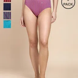 van heusen Pack of 5 Anti-Bacterial Hipster Panties-picture-18