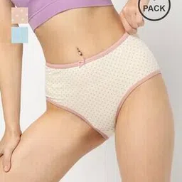 yousta Women Pack of 3 High-Rise Hipster Panties-picture-40