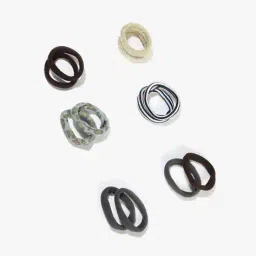 yousta Women Set of 12 Assorted Hair Ties image 1