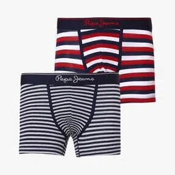 pepe jeans Pack of 2 Striped Trunks-picture-10