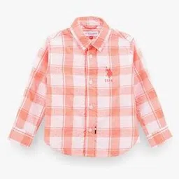 u.s. polo assn. Boys Checked Regular Fit Shirt-picture-30