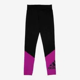 adidas kids Logo Print Leggings with Contrast Panels-picture-49