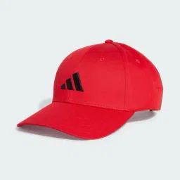 adidas kids Boys Logo Embroidered Cotton Baseball Cap image 1