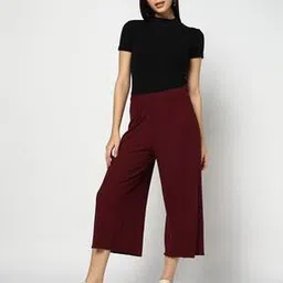yousta Women Ribbed Regular Fit Culottes-picture-31