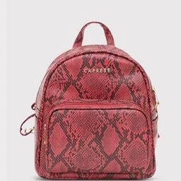 caprese Women Snake Print Everyday Backpack image 1