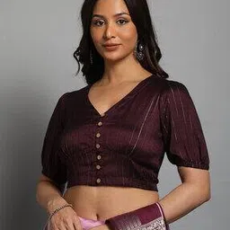 indie picks Striped Front-Open Blouse-picture-16