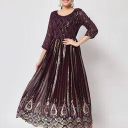 estela Embellished Gown Dress-picture-32