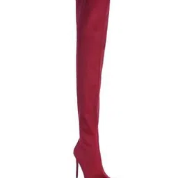 london rag Women Knee-Length Boots with Zip Closure-picture-15
