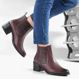 arbunore Women Slip-On Ankle-Length Boots-picture-51