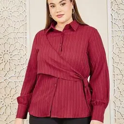 styli Women Stripes Shirt-picture-29