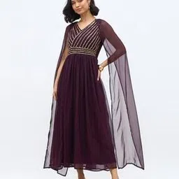 styli Women Embellished Fit and Flare Dress-picture-32