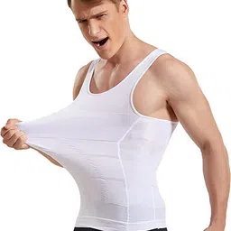 Gulshan Abs Abdomen Body Shaper | Tummy Tucker Vest for Men Shapewear Stretchable Slim Body Shaper for Men, Boys Gym, Workout image 3