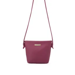 Caprese Women Juno Wine Sling Bag (S) image 2