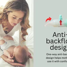 CRADLEVE Anti-Reflux Nasal Aspirator for Baby with Case | BPA Free Newborn Baby Nose Cleaner, Nasal Snot Sucker Device Kids Reusable Cold Relief Vacuum Nasal Mucus Aspirator for infants to kids. (PINK, Standard) image 3