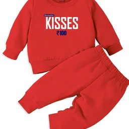 x2o Kids Printed Sweatshirt with Joggers-image-89