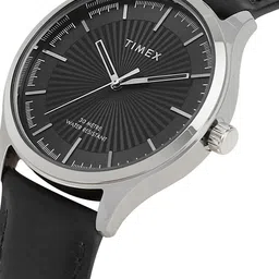 Timex Men Textured Leather Straps Analogue Watch TWTG65SMU22 image 2