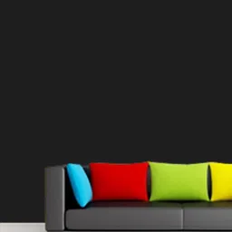 Jaamso Royals Black Plain Matte Vinyl Self Adhesive Wallpaper-image-22