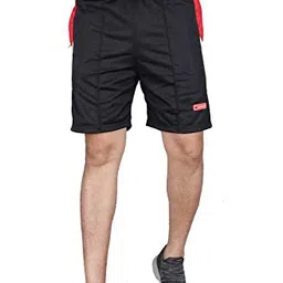 carltron Men's Poly Cotton Shorts Black image 1