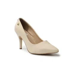 ELLE Cream Women Slip On Pumps image 4