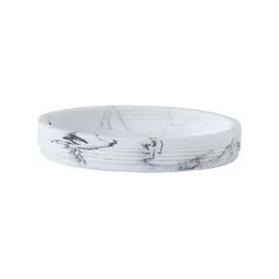 OBSESSIONS White & Grey Marble Printed Soap Dish image 4