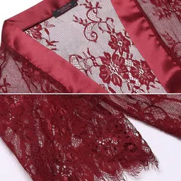 PIBU Self Design Net Tie-Ups Detail Baby Doll image 5