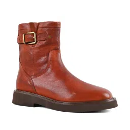 Vanilla Moon Brooklyn Maroon Casual Boots-image-57