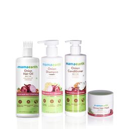 Mamaearth Unisex Set of Hair Oil, Shampoo, Conditioner & Mask-picture-11