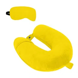 PILLOW TREE U-Shape Ultra-Soft Travel Neck Pillow & Eye Mask-image-83