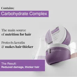 Bare Anatomy Expert Ultra Smoothing Hair Mask For Conditions Smoothens & Improves Hair Texture - 250 gm image 2