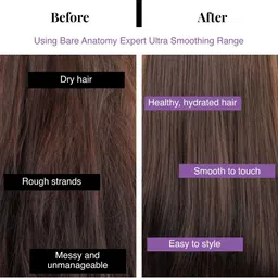 Bare Anatomy Expert Ultra Smoothing Hair Mask For Conditions Smoothens & Improves Hair Texture - 250 gm image 4