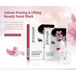 MONDSUB Set Of 3 Extreme Firming Face Sheet Mask image 3