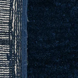 Aura Navy Blue Rectangular Anti Skid 1850 GSM Bath Mat image 3