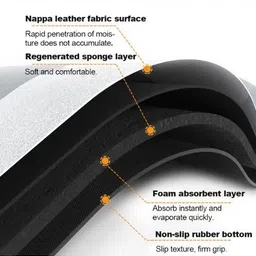 deoxys DeoxysRubber Kitchen Mats for Floor Set of 2 Pcs image 5